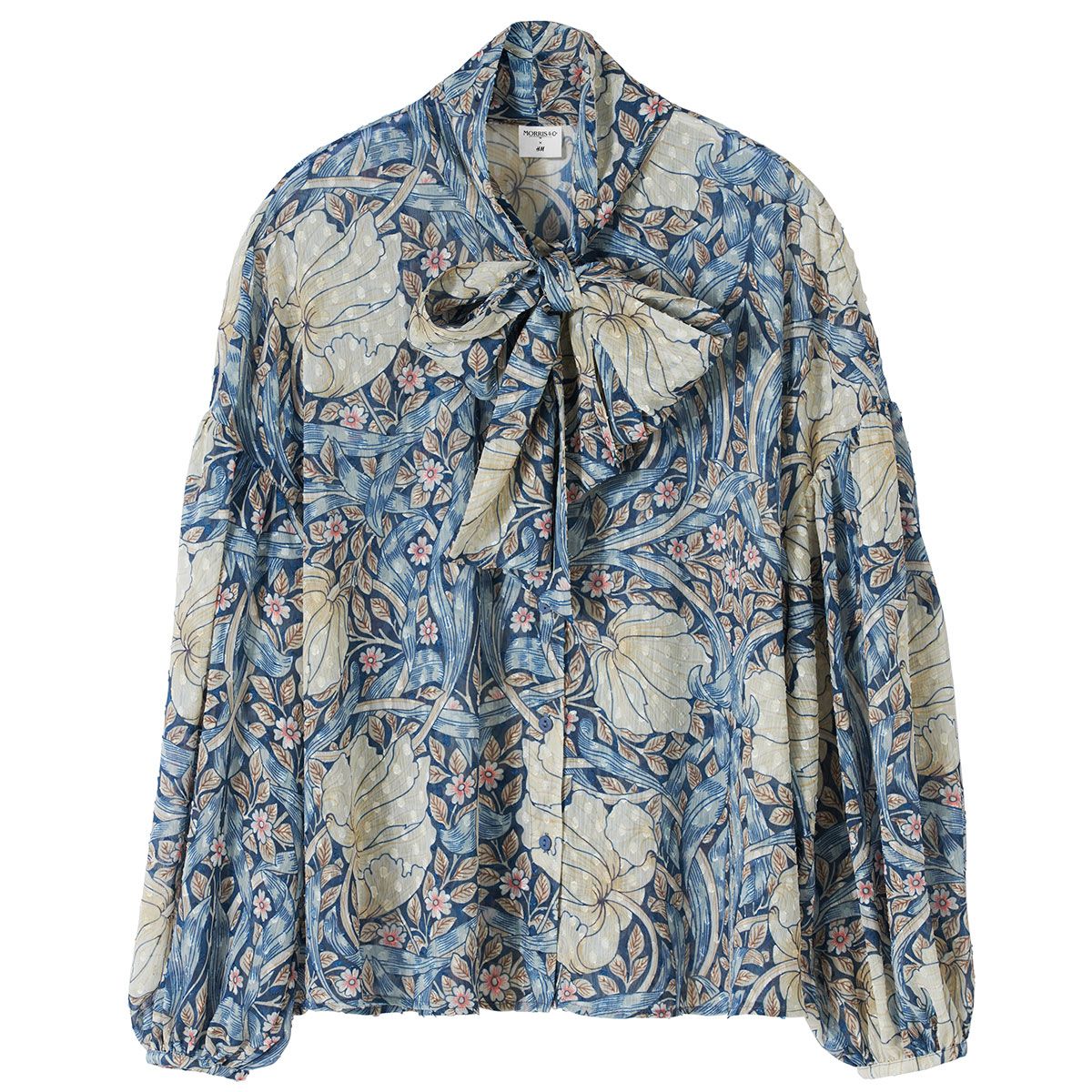 h&m william morris shirt dress