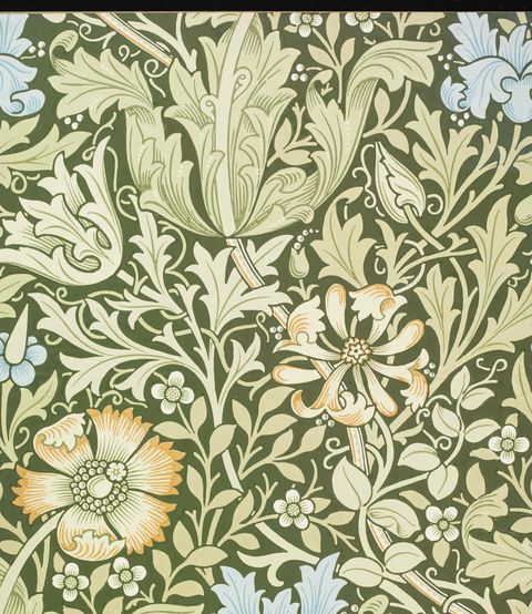 William Morris How Natural Greens Inspired His Iconic Wallpapers