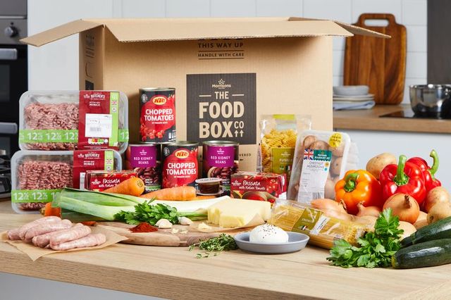 morrisons’ food boxes will feed a family of four for a week for £30