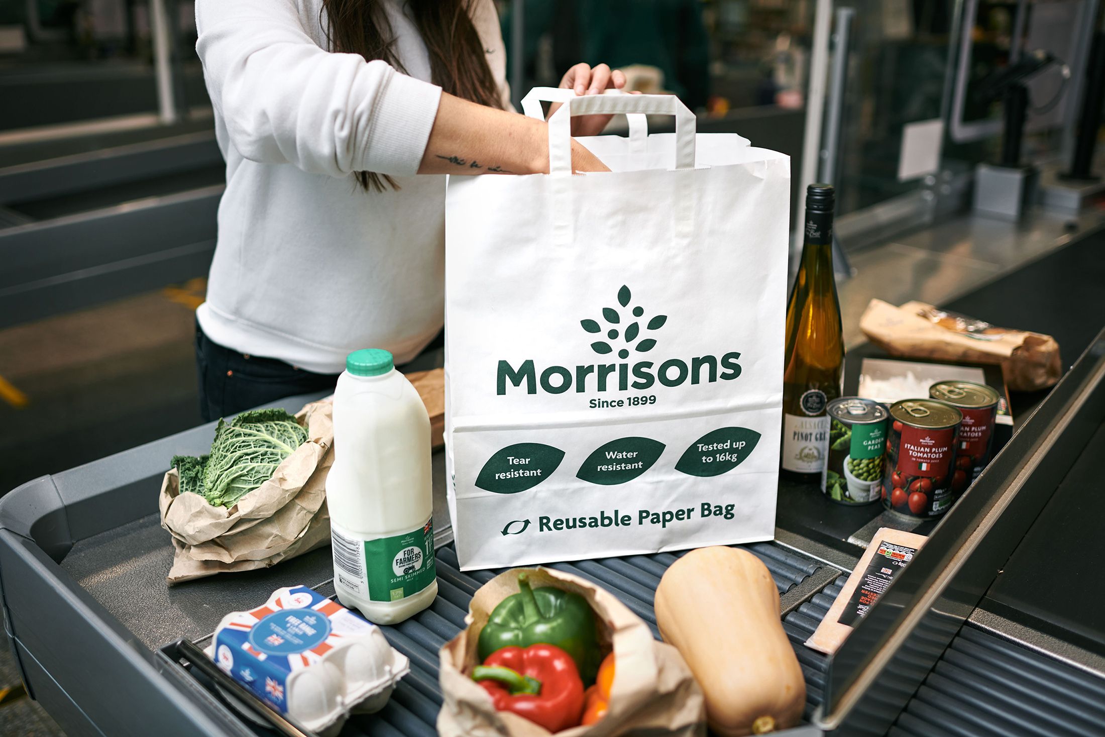 Morrisons insulated shopping online bag