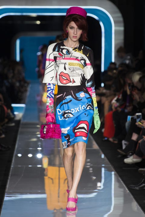 Looks From Moschino Fall 2018 MFW Show – Moschino Runway at London ...