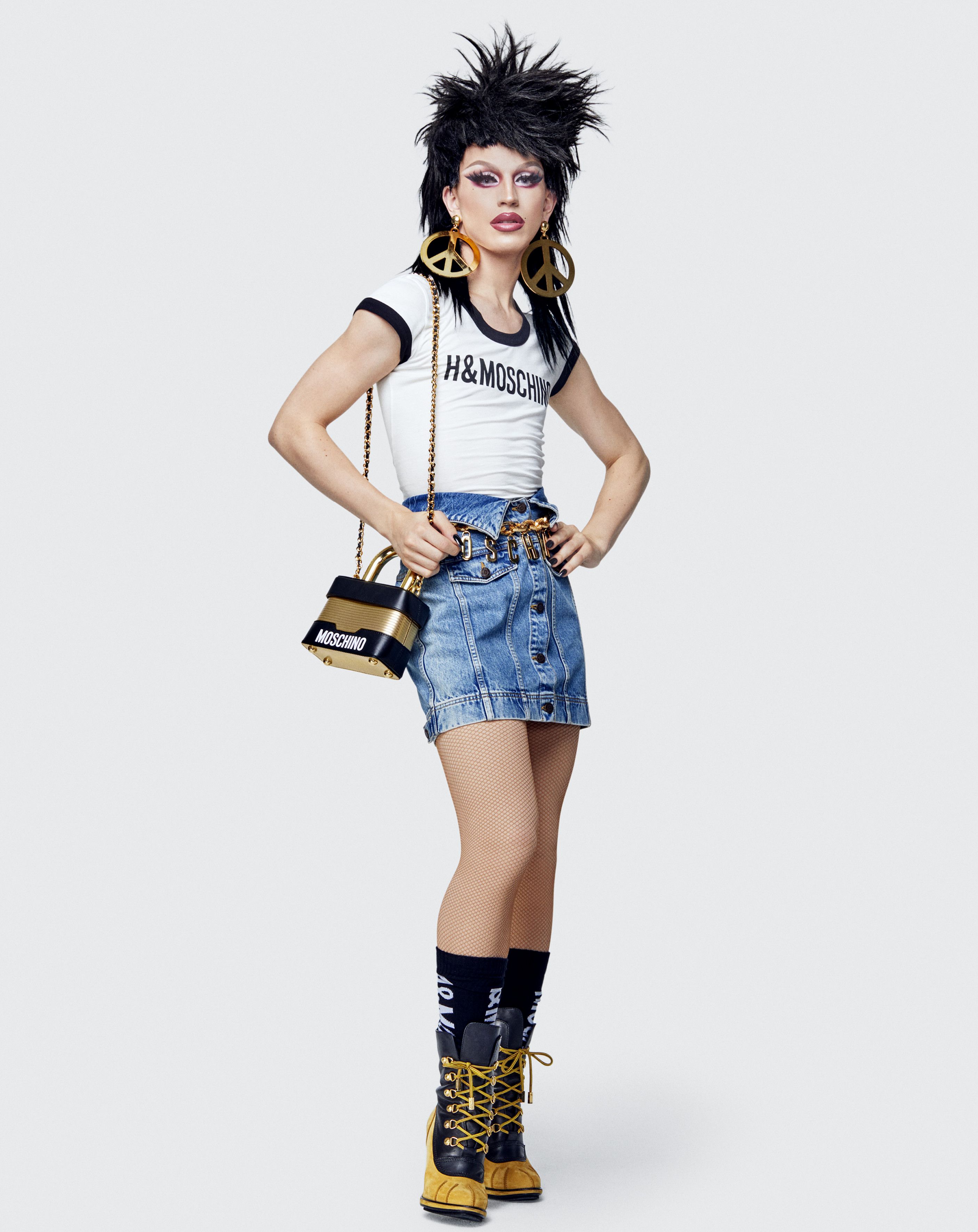 moschino for h&m lookbook