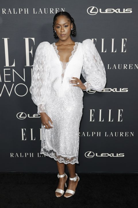 elle's 27th annual women in hollywood celebration presented by ralph lauren and lexus arrivals