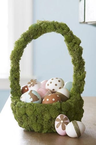 moss easter basket ideas moss easter basket ideas