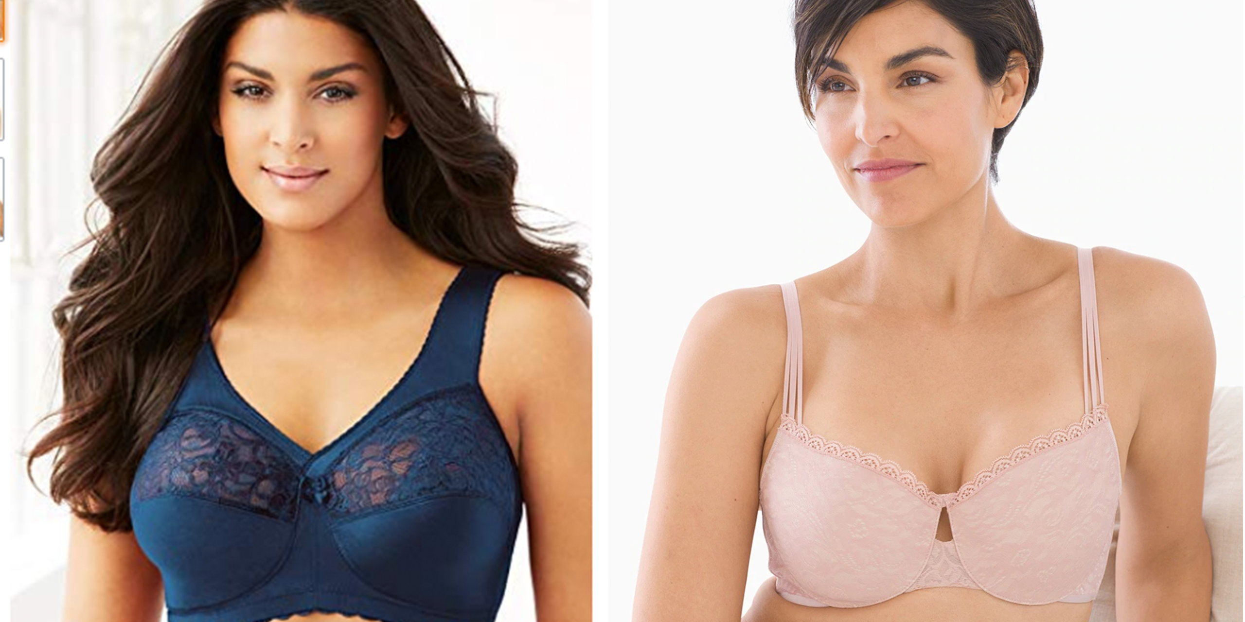 comfortable bras without underwire