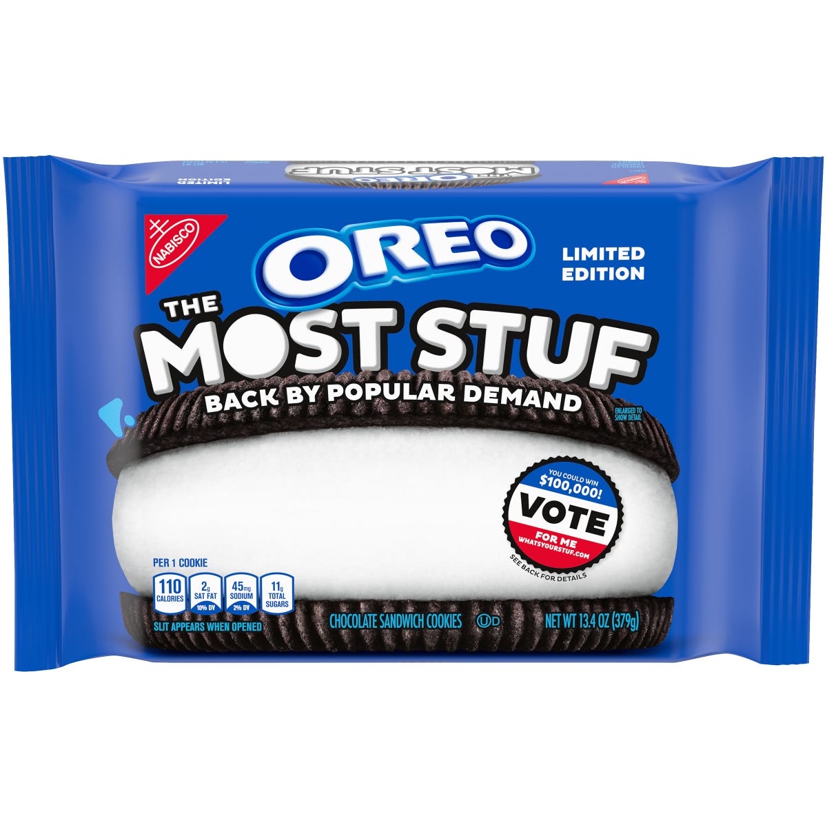 Oreo Is Celebrating The Return Of Its Most Stuf Cookies And You Could Win 100 000