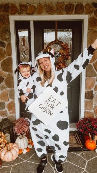 diy mom and daughter halloween costumes
