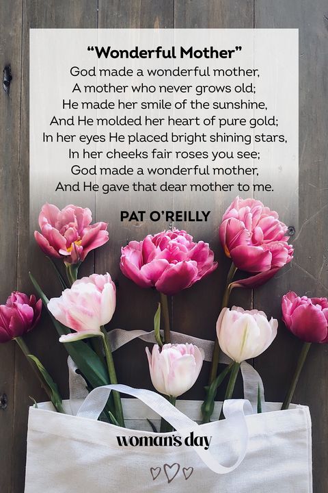 mothers day poems pat oreilly