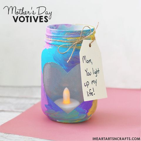 mother's day votive mother's day crafts
