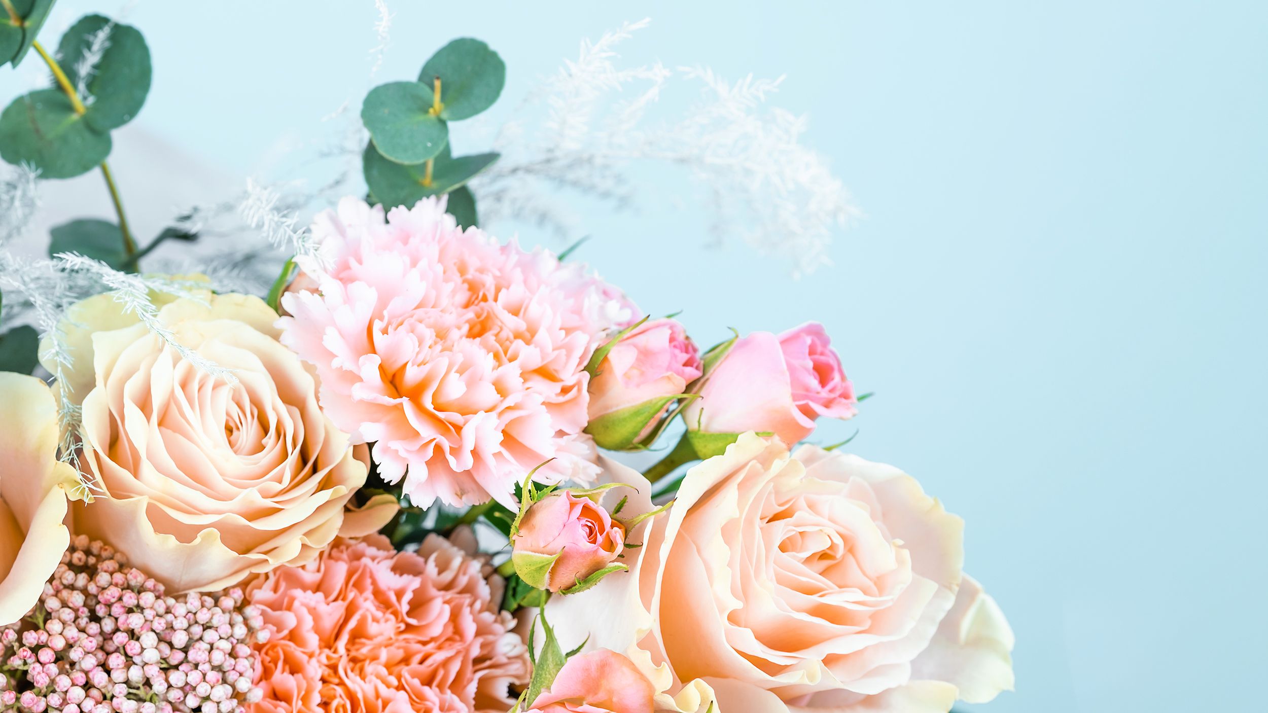 bouquet and flowers