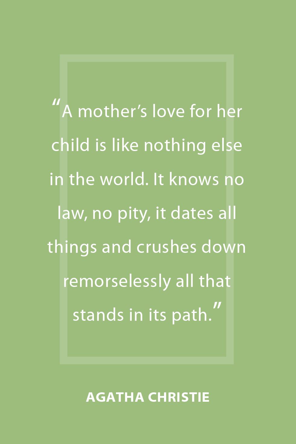 mothers day quotes agatha christie