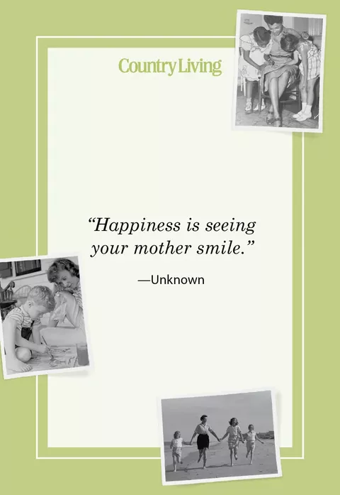 mothers day quote about happiness