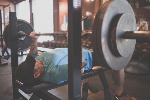 Mountain Athlete Training - Working out at the gym.