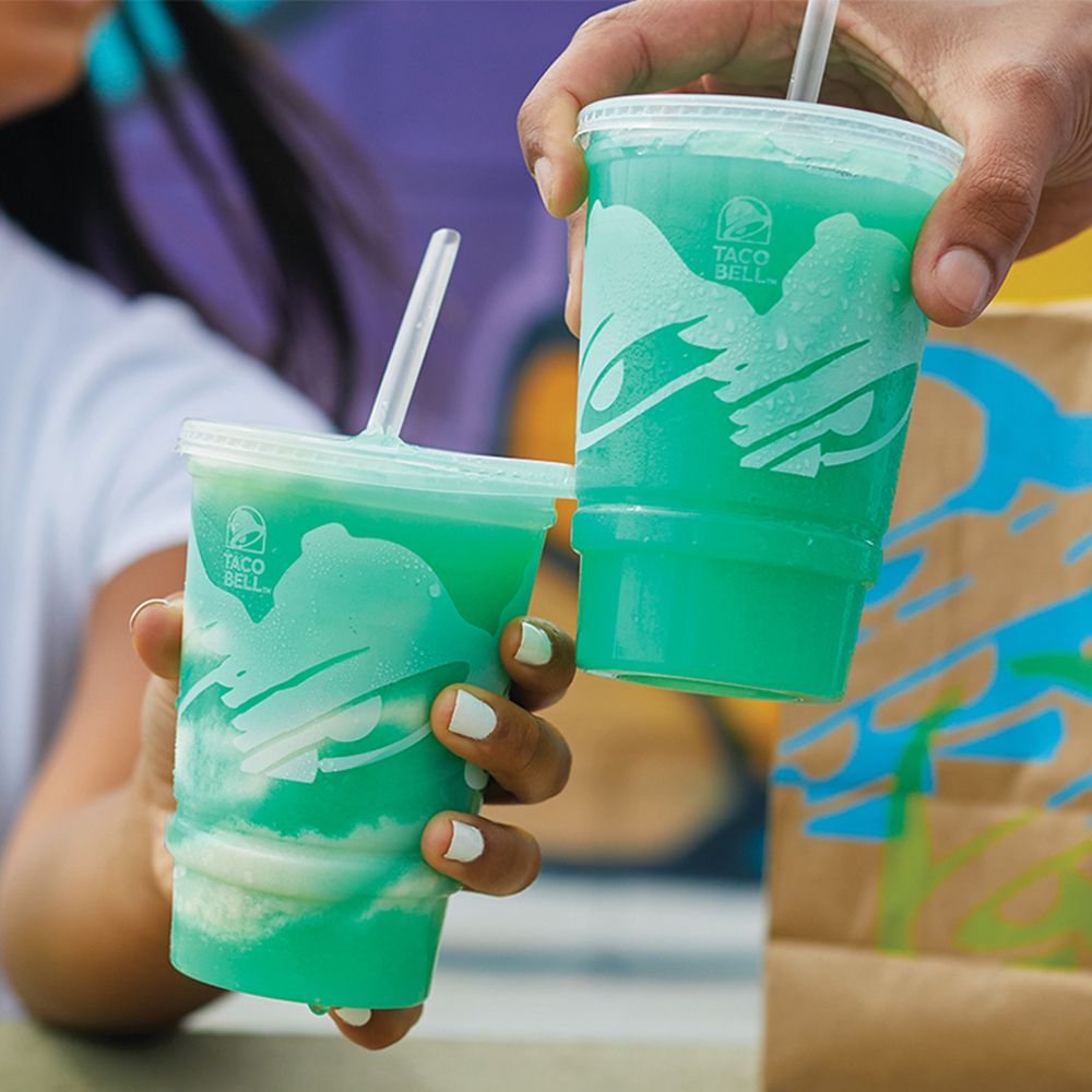 taco bell baja blast calories