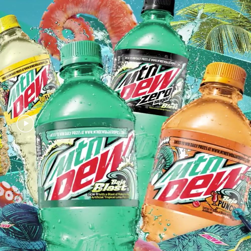 Mountain Dew Is Reportedly Coming Out With Two New Baja Flavors Next Year