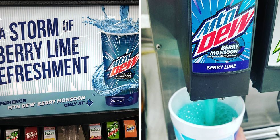 Sam’s Club Is Serving an Exclusive Mountain Dew Flavor for Berry Lovers