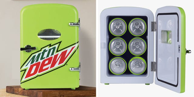 Walmart Is Selling A Mountain Dew Mini Fridge To Keep Your Favorite Soda Cold