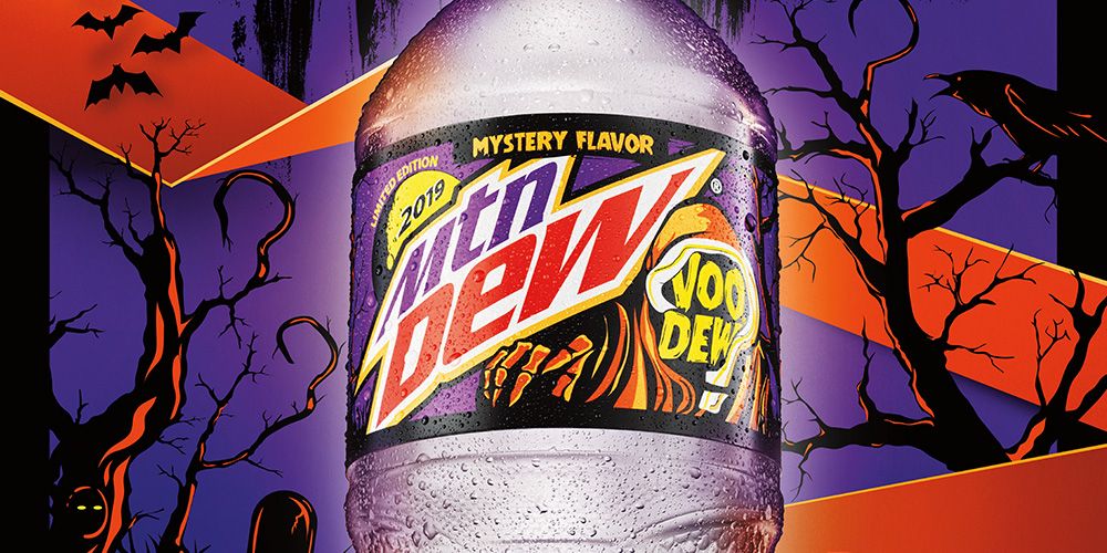Mountain Dews Mystery Halloween Flavor Has Officially Launched So Check Store Shelves Asap - mountain dew voodew walmart