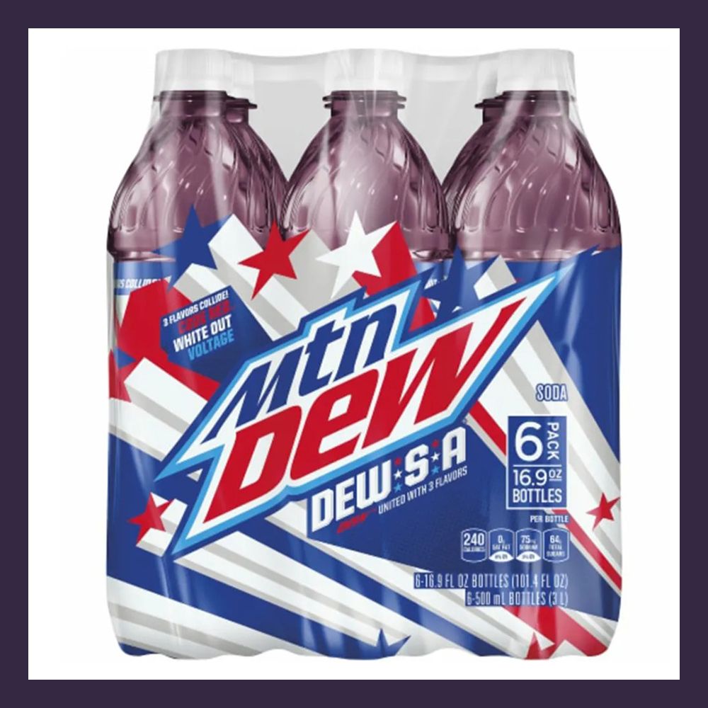 Mountain Dew S Dew S A Flavor Is Back And Combines Code Red White Out And Voltage Sodas