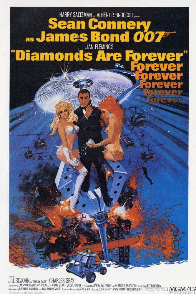 james bond movies posters