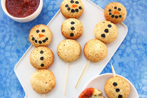 snowman cheesy apps hungry happenings recipe