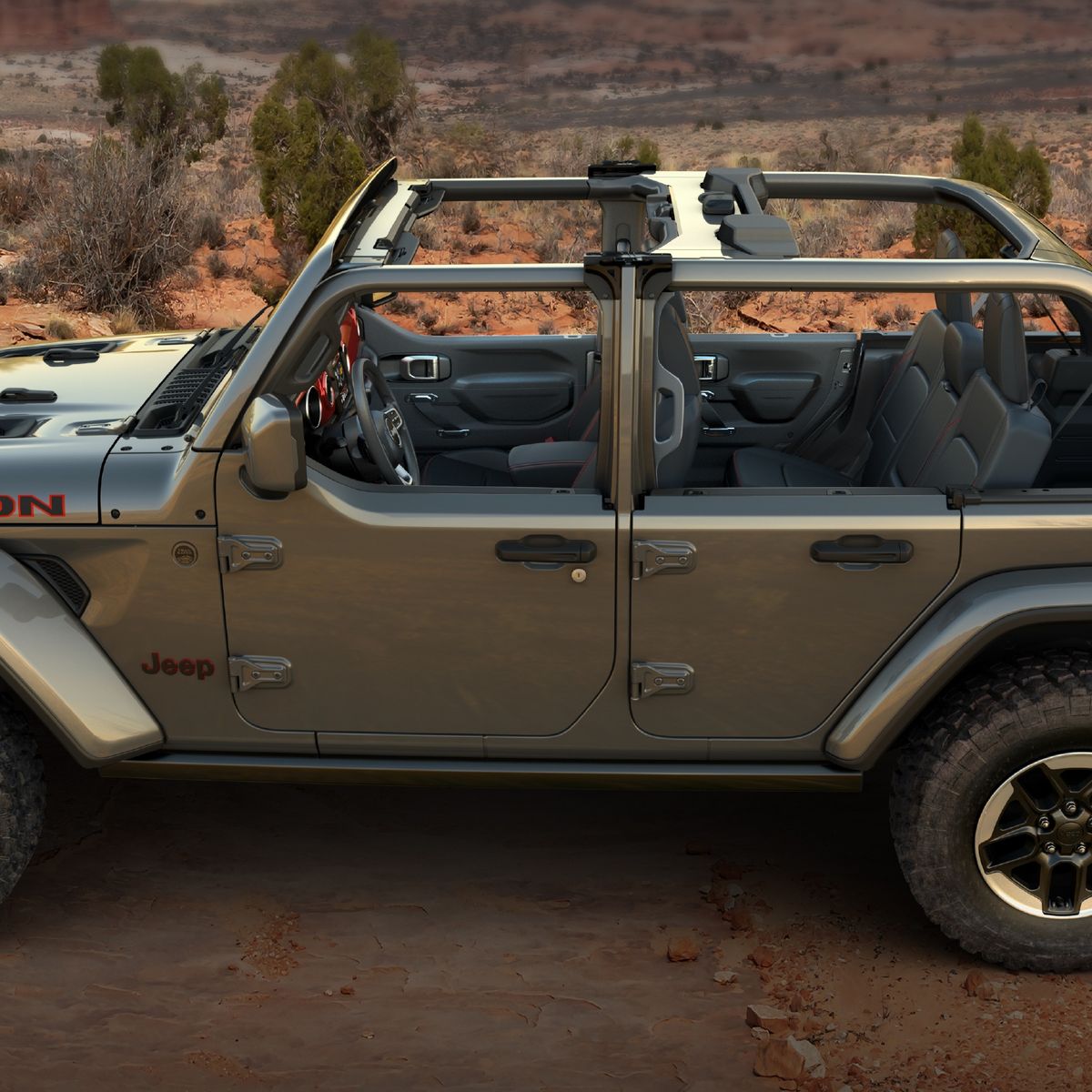 Jeep Wrangler Half Door Factory Option Now Officially Available