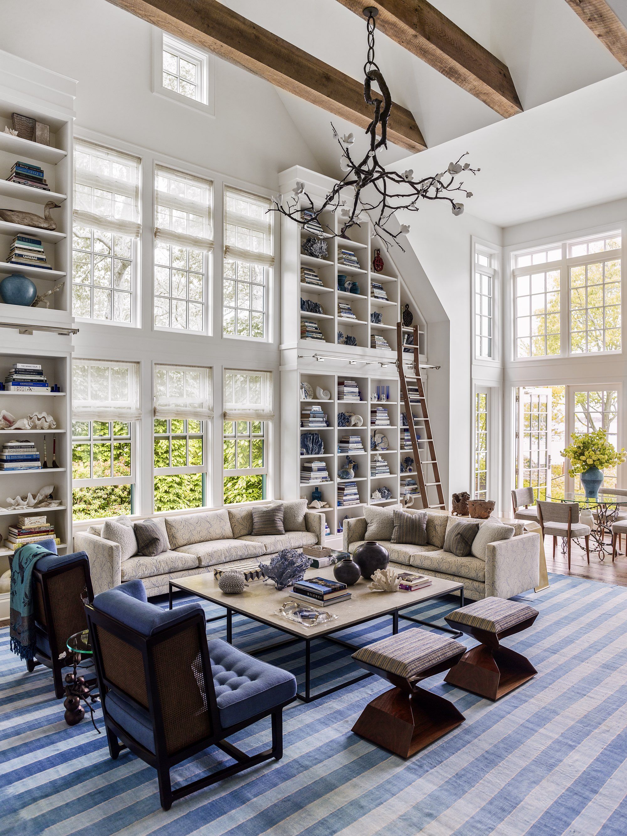 light and serene living room