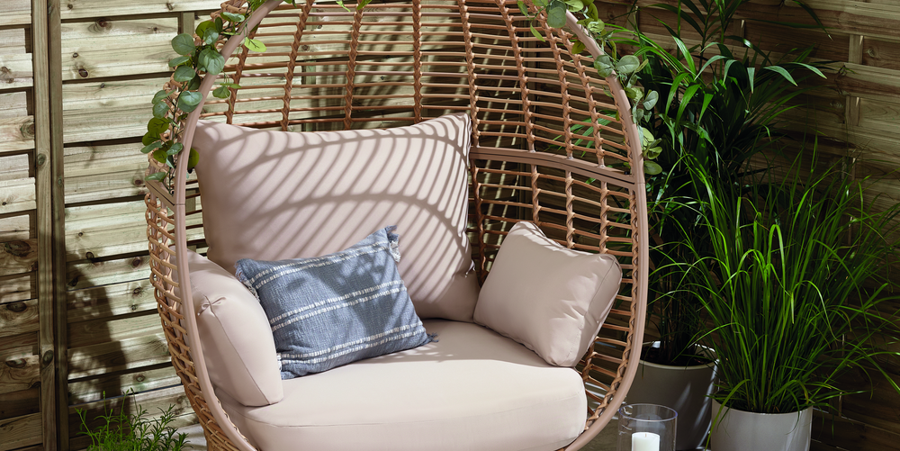 Mrs Hinch Egg Chair Launches In Tesco For SS22 Garden Range