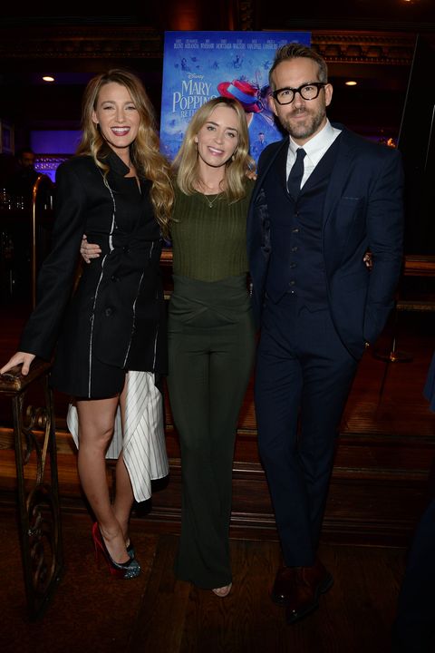 Ryan Reynolds and Blake Lively Host a Reception Followed by a Special Screening of Mary Poppins Returns