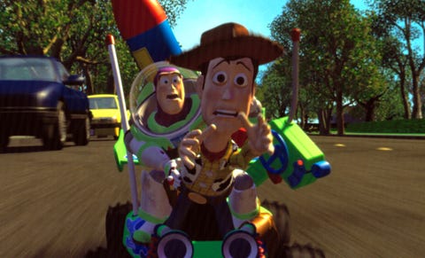 TOY STORY, Buzz Lightyear, Woody, 1995 TOY STORY, Buzz Lightyear, Woody, 1995