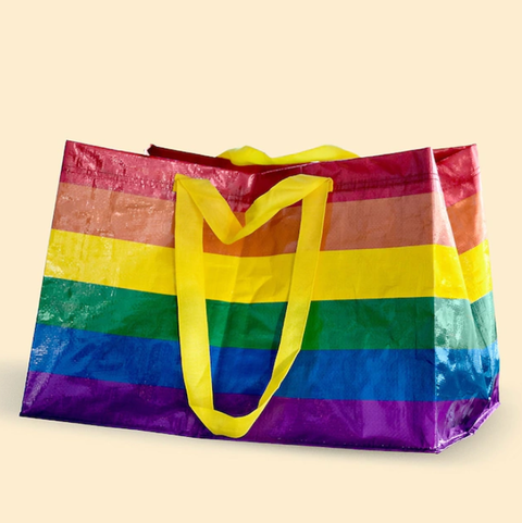 Ikea UK Launches Multicoloured Rainbow FRAKTA Bag For Pride