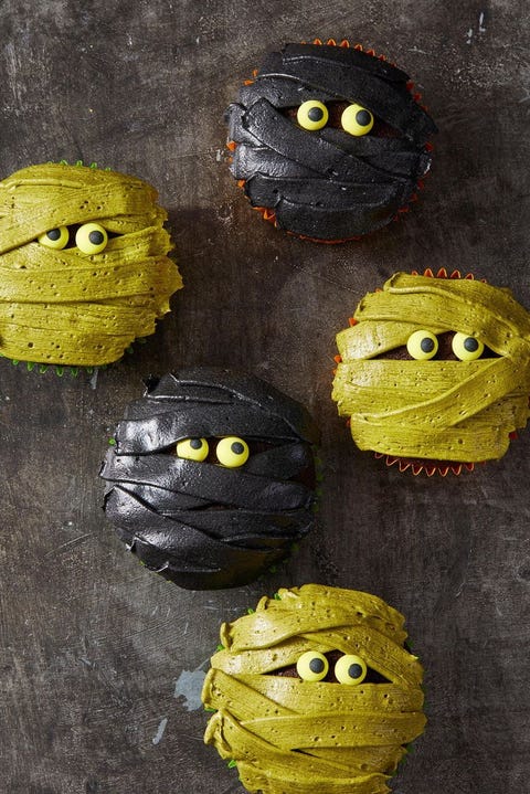 mummy cupcakes