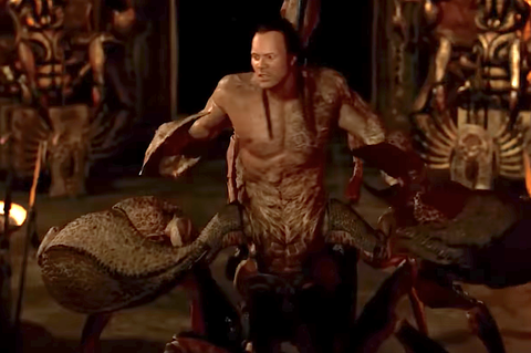 Brendan Fraser defends infamous Mummy Returns CGI of Dwayne Johnson's Scorpion  King