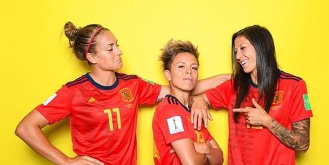 Jugadoras Mundial fútbol femenino 2019 - Selección española Femenina FIFA