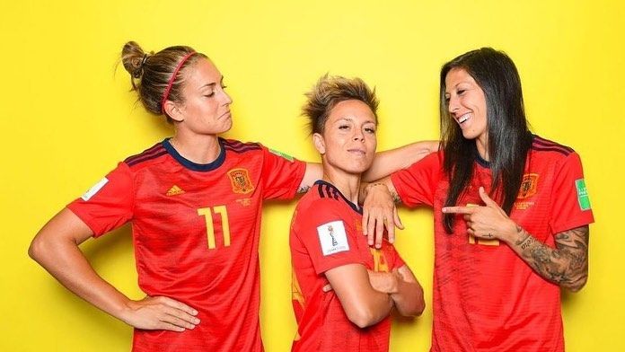 web Buena voluntad capa Jugadoras Mundial de fútbol femenino 2019 - Selección española Femenina FIFA