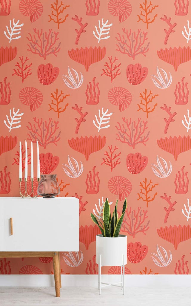 6 Ideas para decorar tu casa con el color del año: Living Coral - Decorar con  color