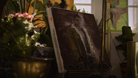 the last of us frank painting looks hbo