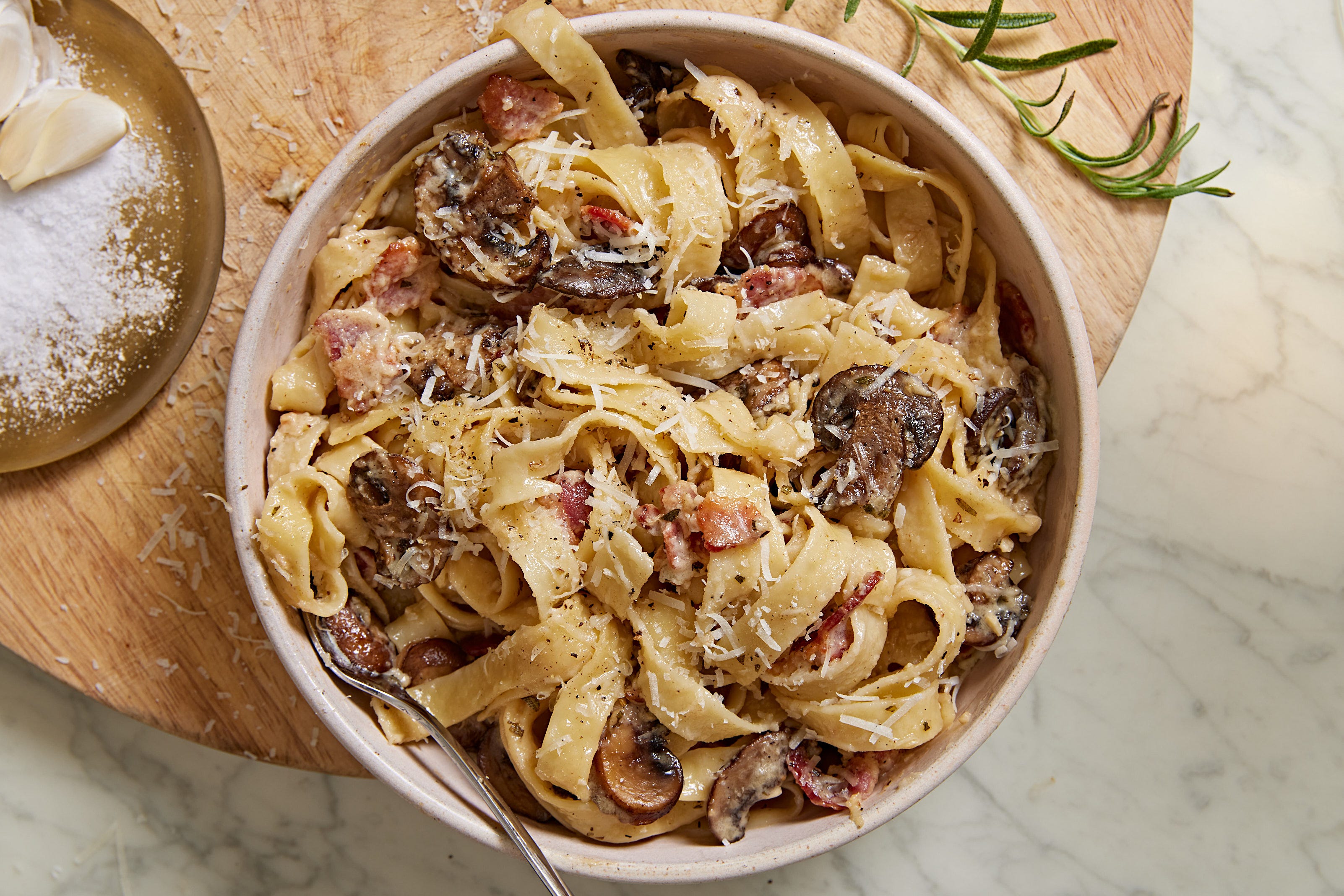 This Creamy Pasta Will Convert Even The Biggest Mushroom Haters