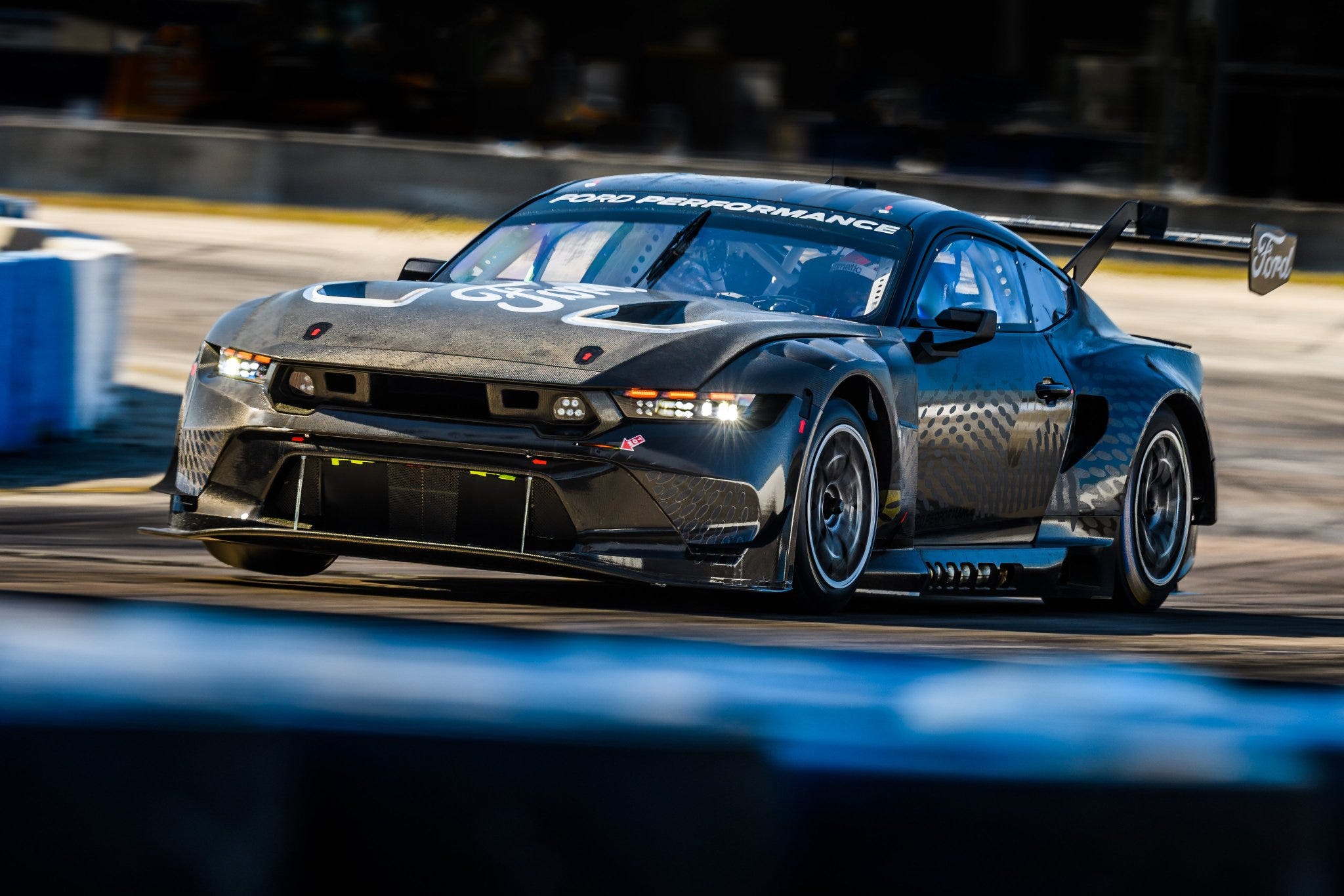 Watch and Listen to the 2024 Mustang GT3 Race Car for the First Time