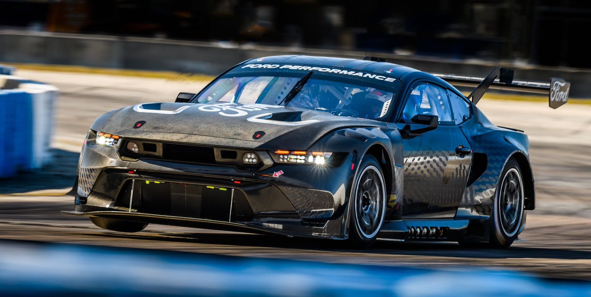 Watch and Listen to the 2024 Mustang GT3 Race Car for the First Time