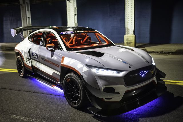 ford mustang mach e 1400 is an all electric animal