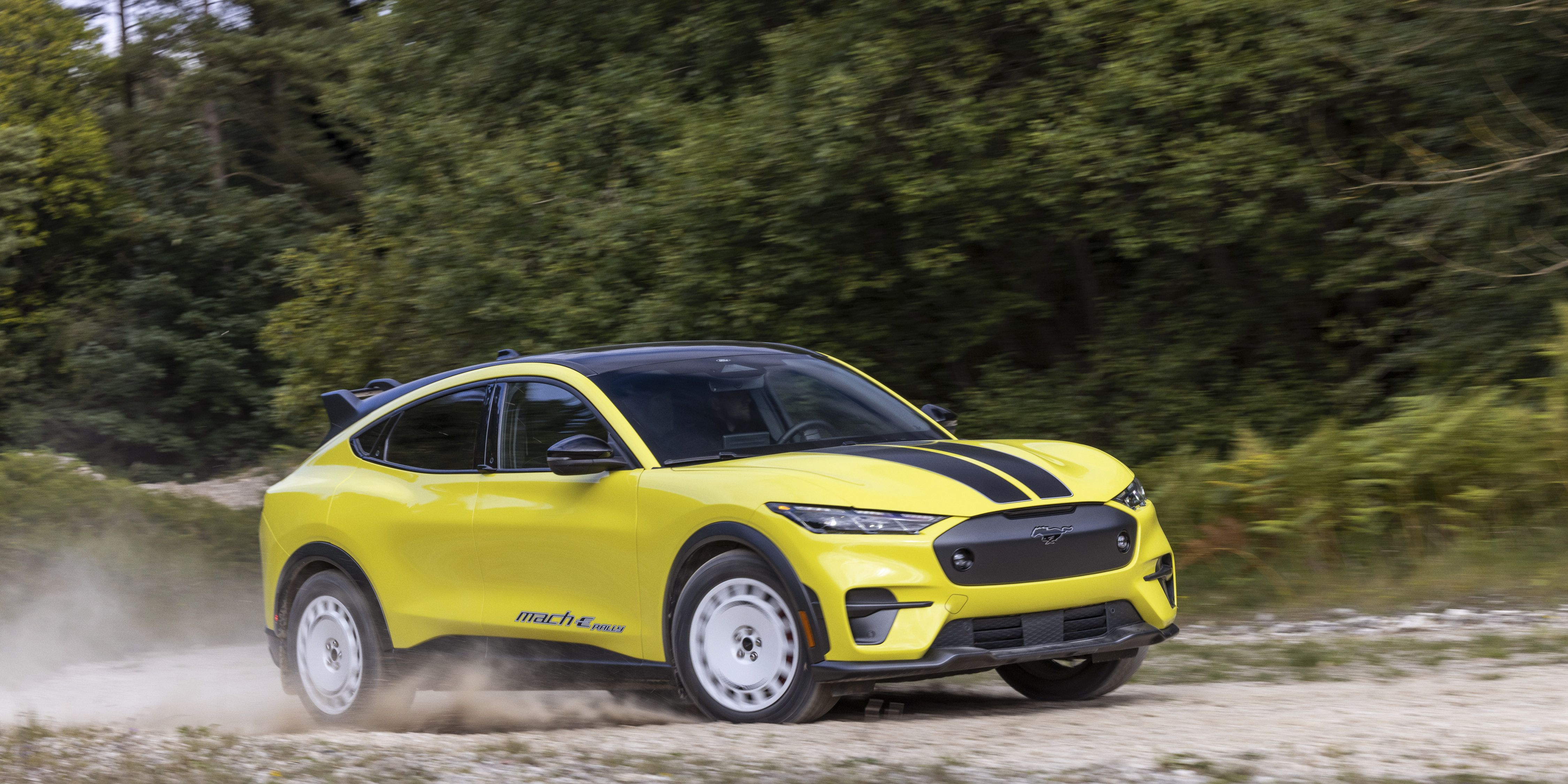 The Production Ford Mustang Mach-E Rally Gets a Lift, Extra Power