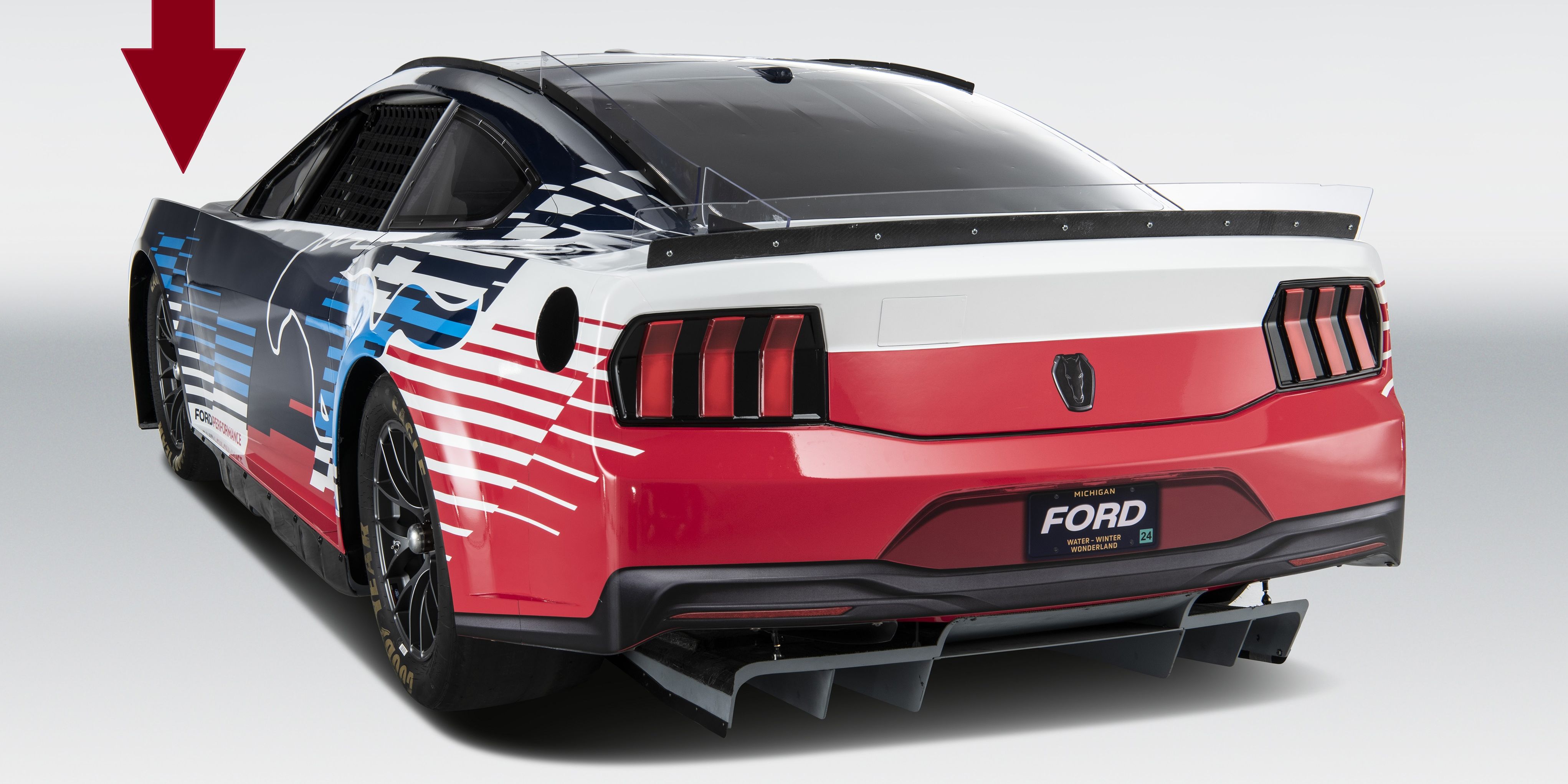 The New NASCAR Mustang Cup Car Has a Radical Bodywork Change