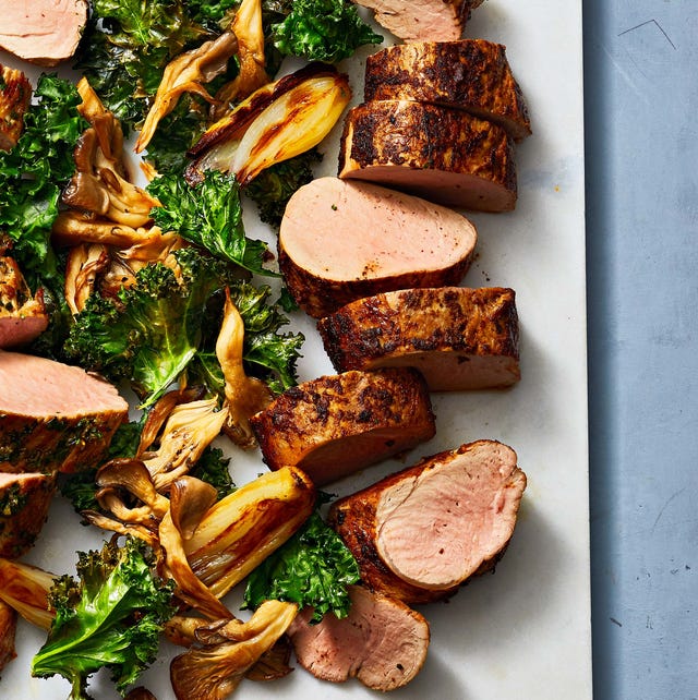 Mustard-and-Spice-Rubbed Pork Tenderloin mustard and spice rubbed pork tenderloin
