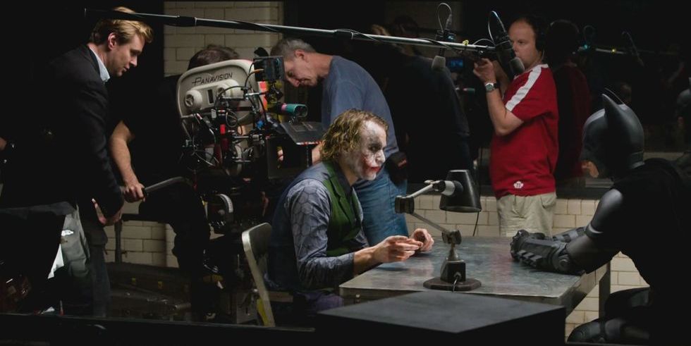 64 BTS Photos From Christopher Nolan Movie Sets | Esquire