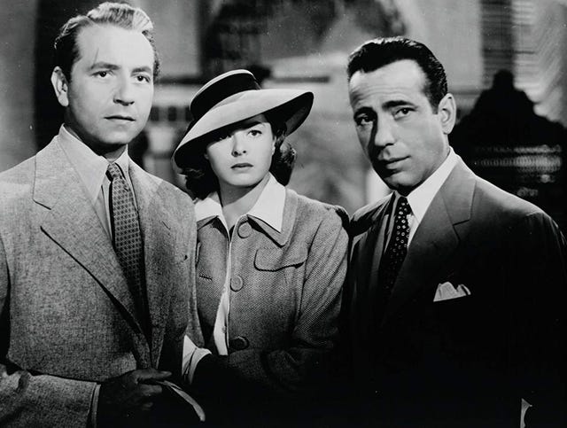 Casablanca Humphrey Bogart Ingrid Bergman – Casablanca, The Glamorous Film  that Almost Wasn't