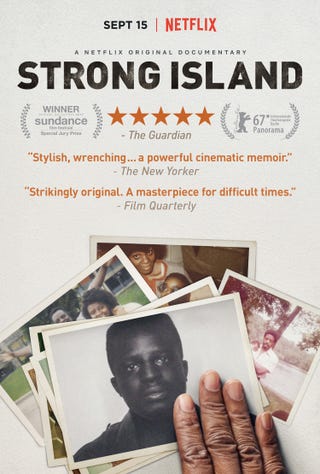 strong Island poster