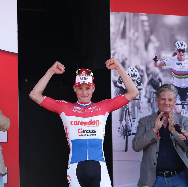 Mathieu van der Poel wint de Amstel Gold Race
