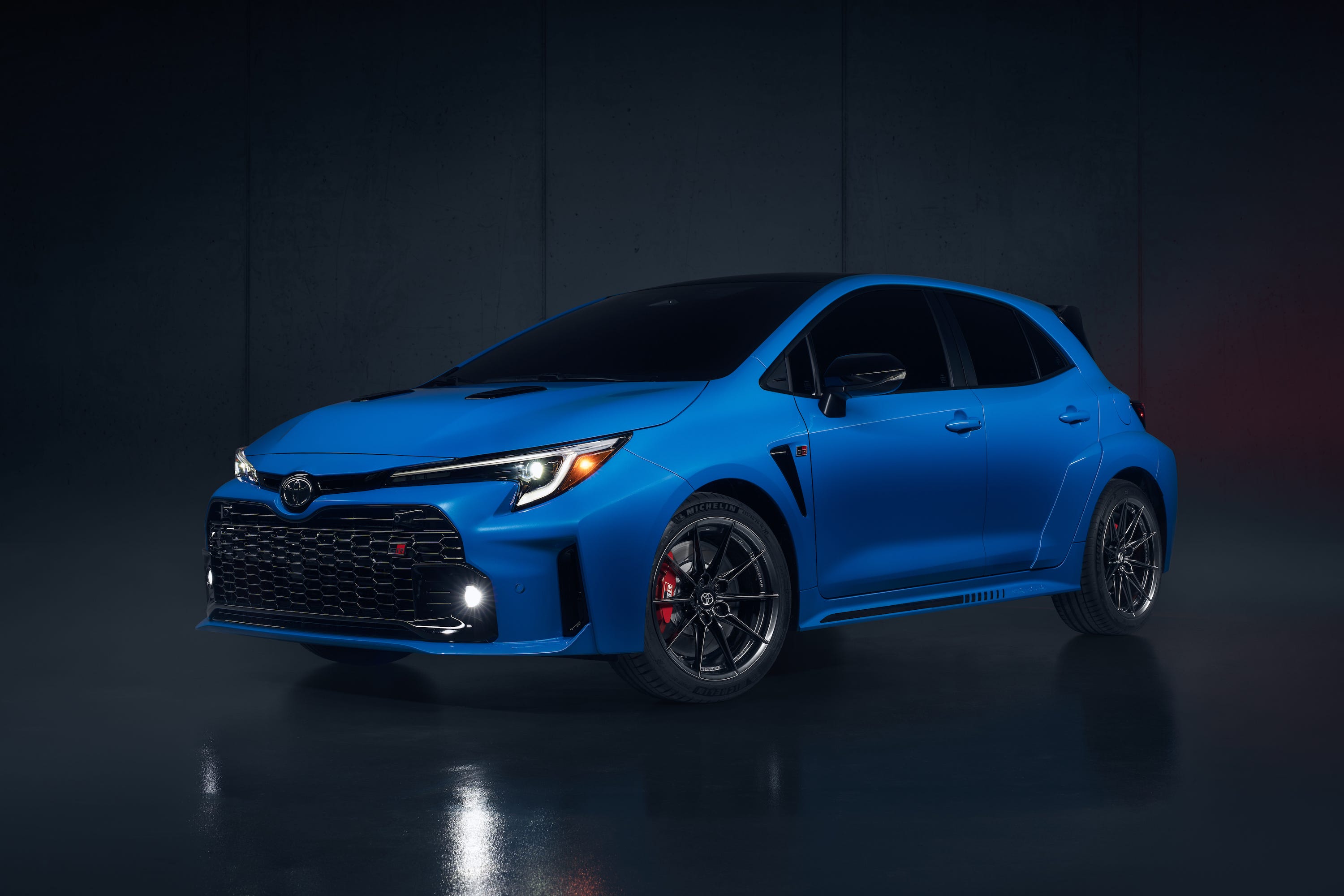 Toyota GR Corolla Returns for 2024 With New Blue Flame Paint Job