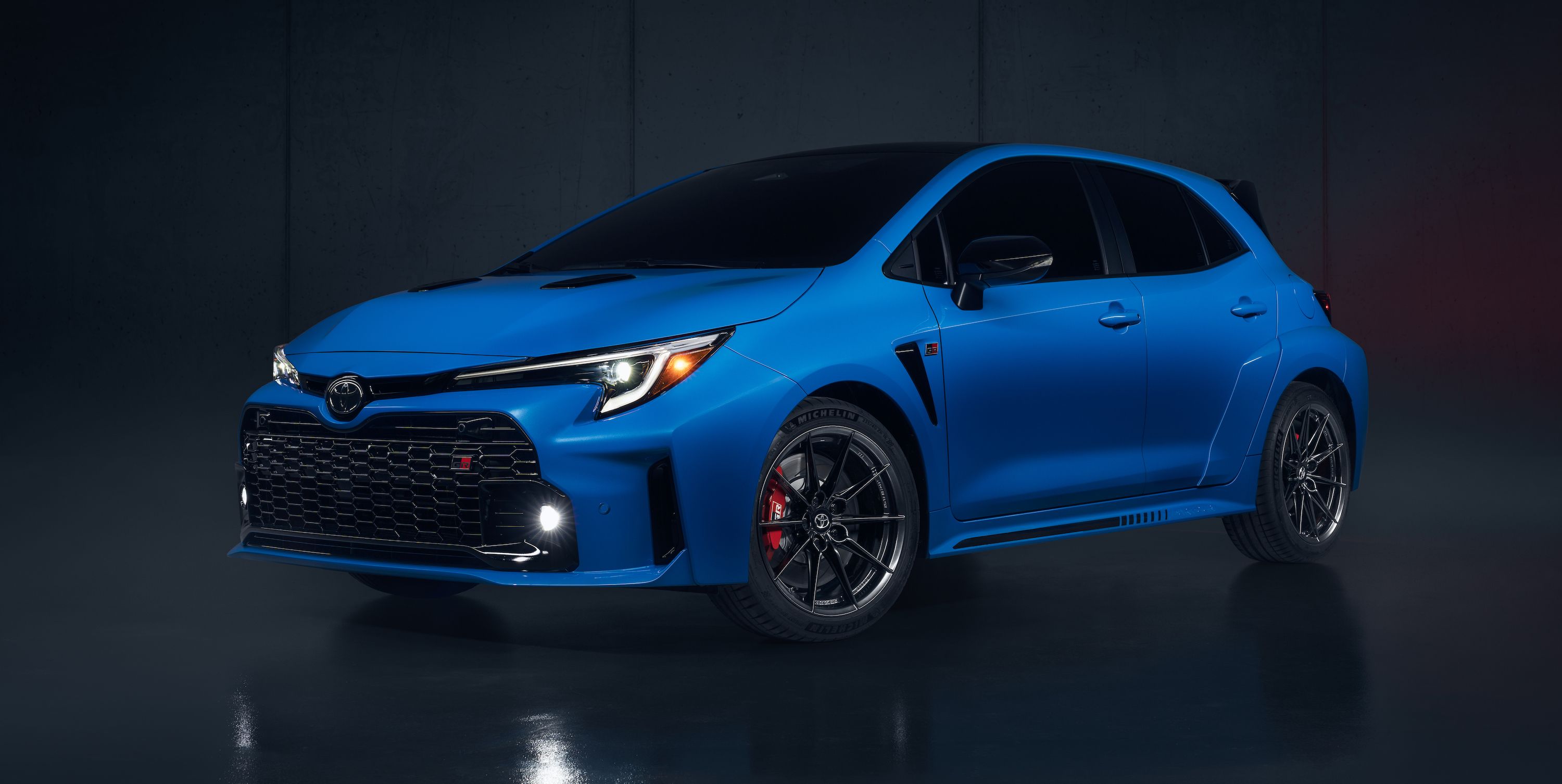 Toyota GR Corolla Returns for 2024 With New Blue Flame Paint Job
